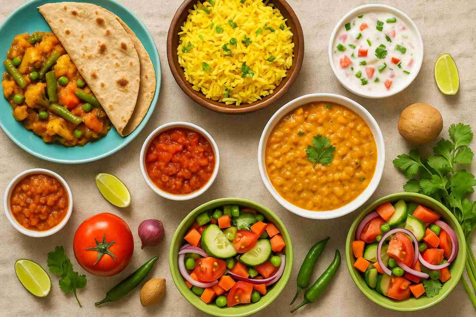 Power Your Fitness Goals with a 7-Day Vegetarian Meal Plan (Indian Edition)