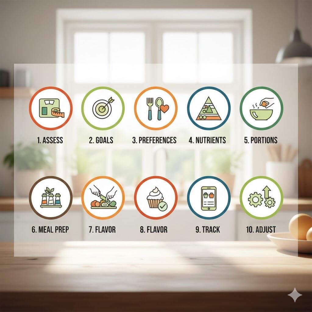 10 Steps To Build A Personalized Food Plan While Still Loving Your Meals