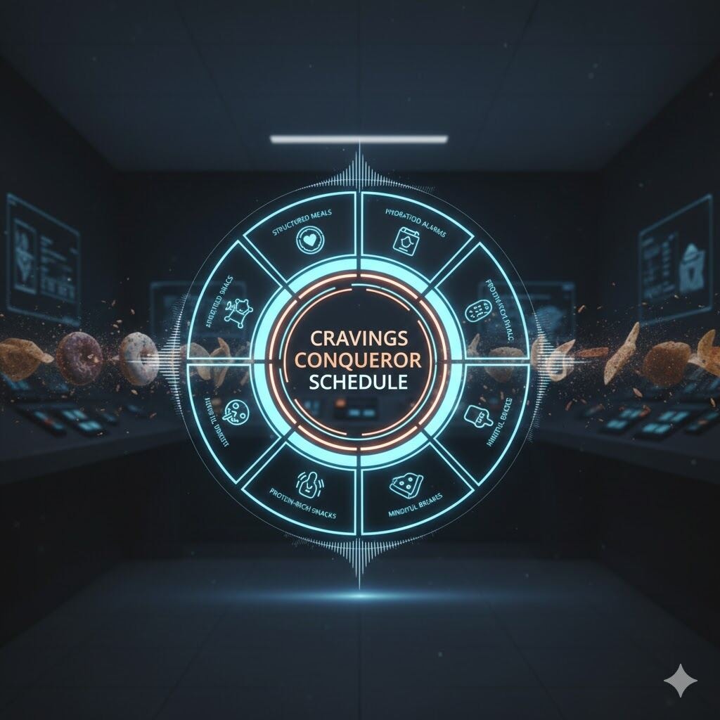 8 Steps To Build A Dieting Schedule For Weight Loss That Ends Daily Cravings